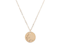 Kinsley Armelle - Women's Aquarius Necklace - jewelry - necklaces - pink