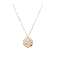 Kinsley Armelle - Women's Libra Necklace - jewelry - necklaces - pink