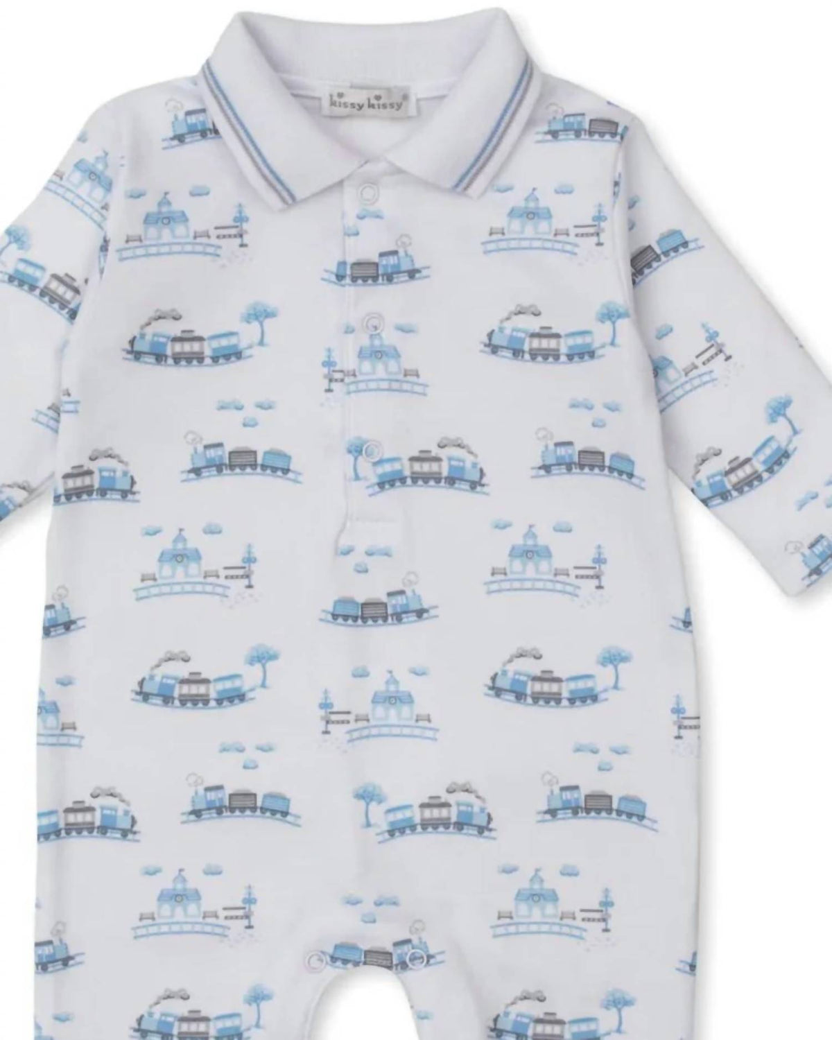 Kissy Kissy - Boys' Roundabout Rail Play Suit