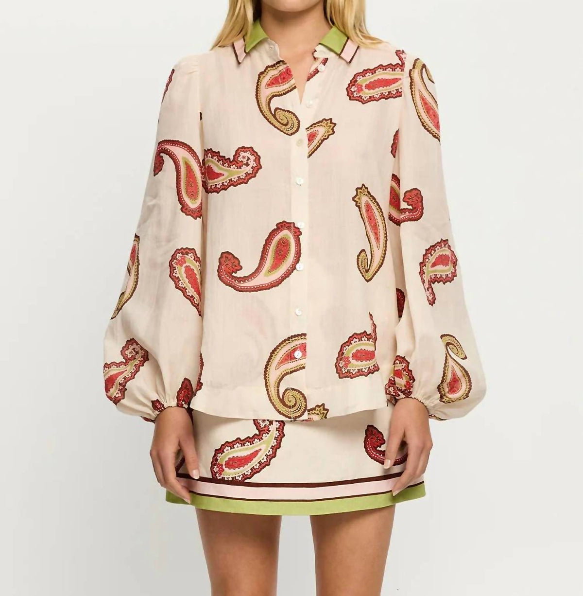 Kivari - Button Through Front Shirt