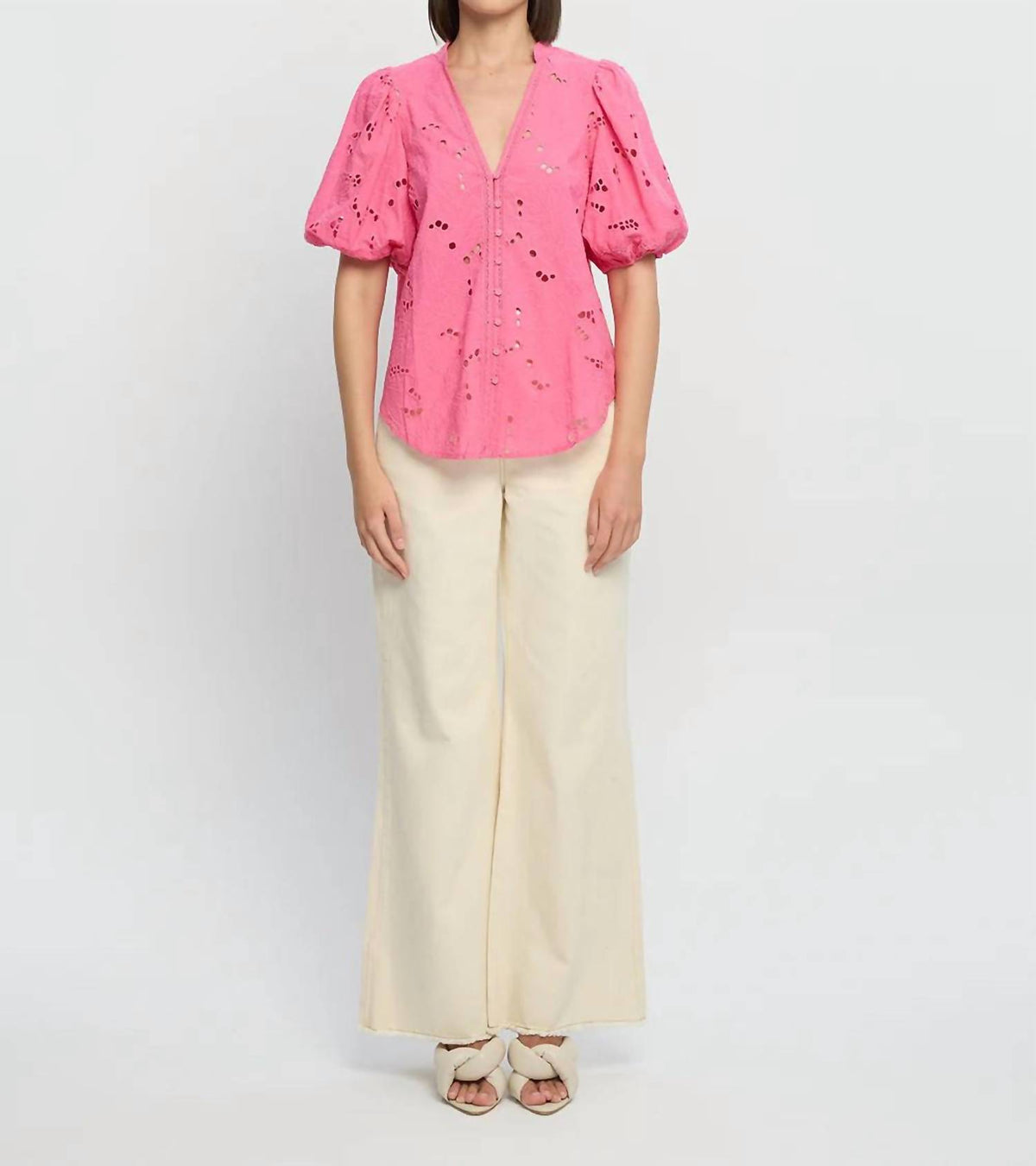 Kivari - Corfu Puff Sleeve Blouse