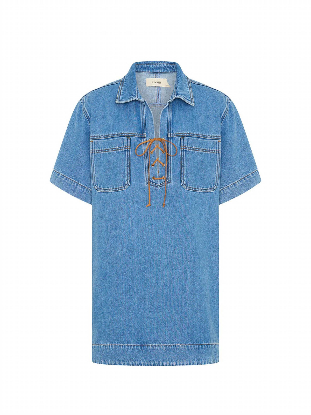 Kivari - Evie Denim Mini Dress