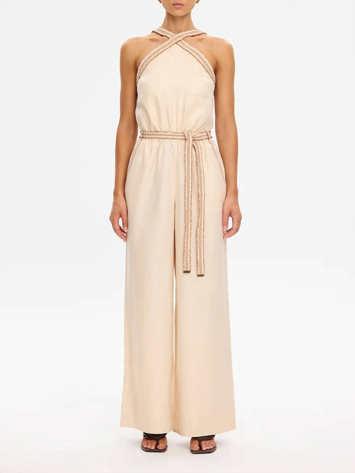 Kivari - Freya Halter Wide Leg Jumpsuit