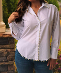Kiwi - Women's In The Details Blouse - blouses - clothing - cotton