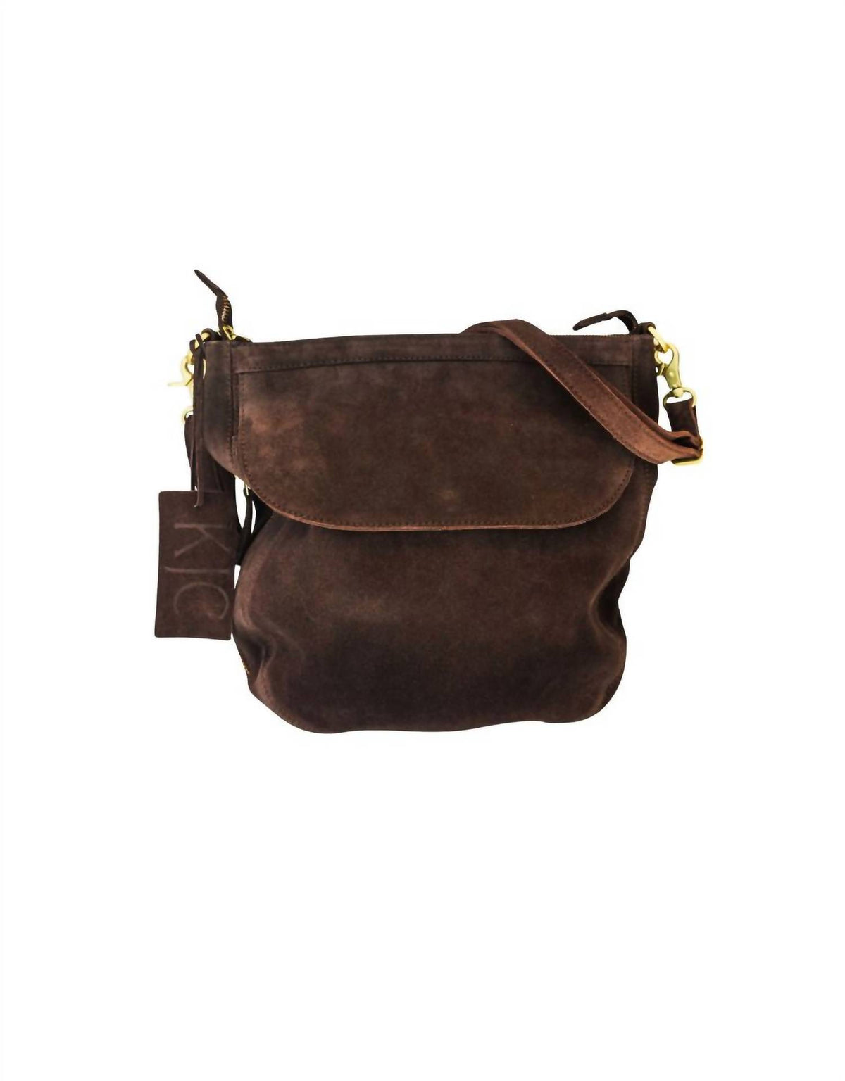 Kjc - Asher Convertible Suede Backpack Tote Bag