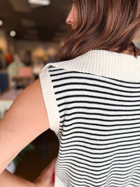 Kld - Gilmore Striped Sweater Top