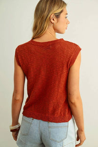 Kld - Sleeveless Knitted Sweater
