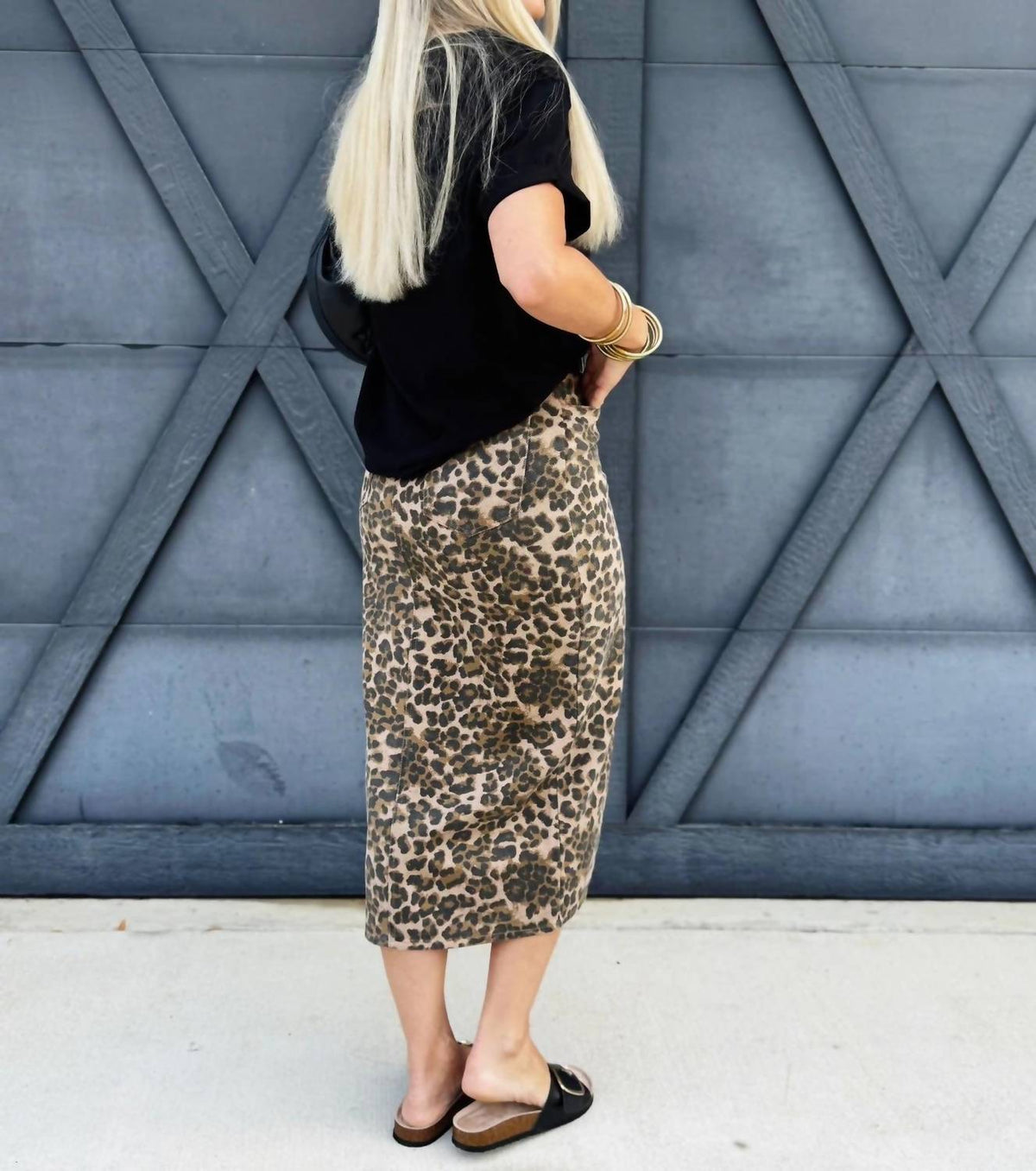 Klesis - Denim Midi Skirt