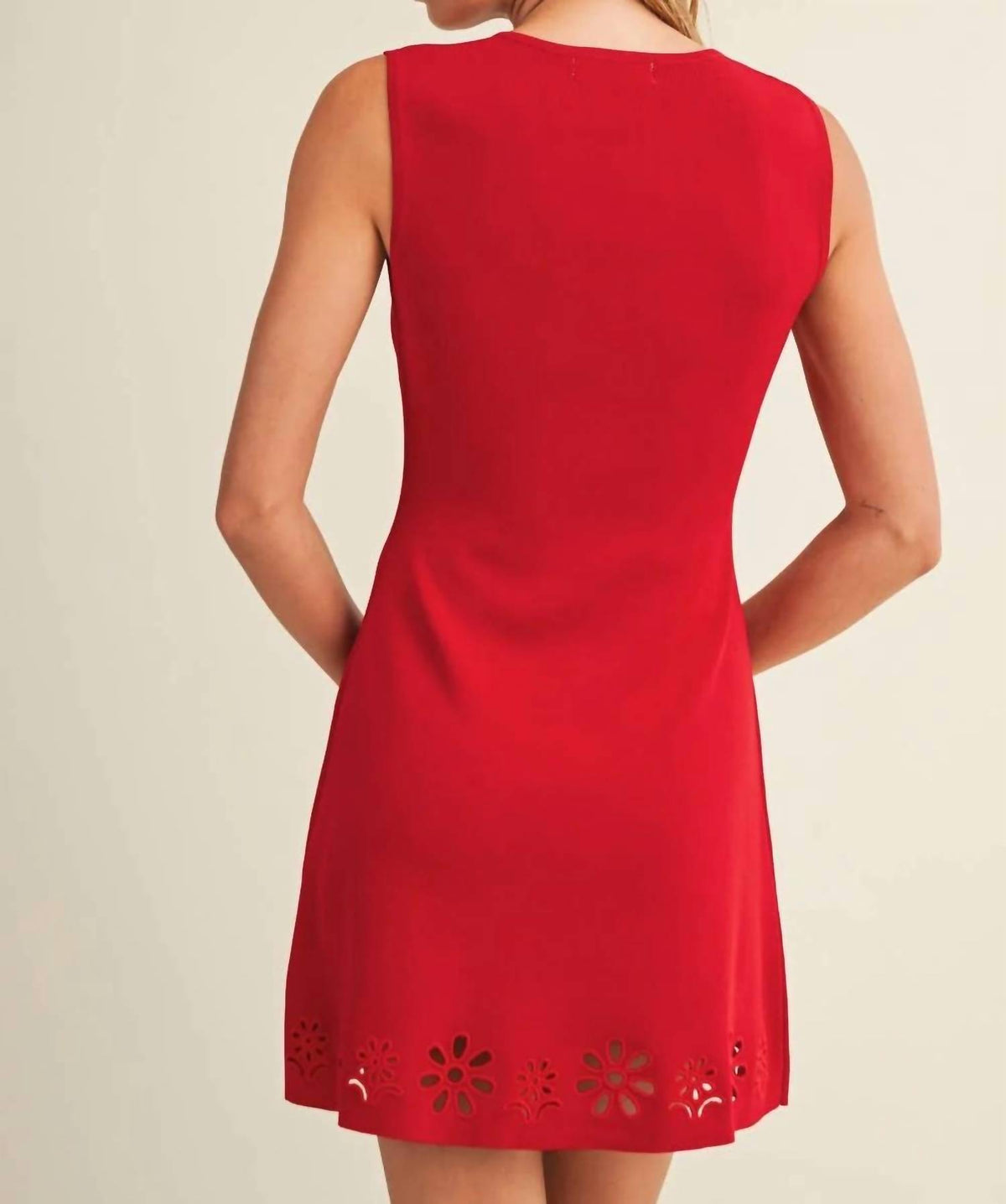 Klesis - Eyelet Mini Dress