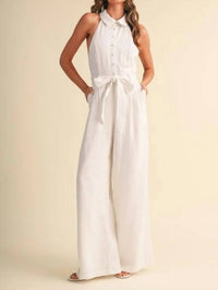Klesis - Lisbeth Halter-neck Jumpsuit
