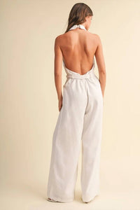Klesis - Lisbeth Halter-neck Jumpsuit