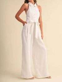 Klesis - Lisbeth Halter-neck Jumpsuit
