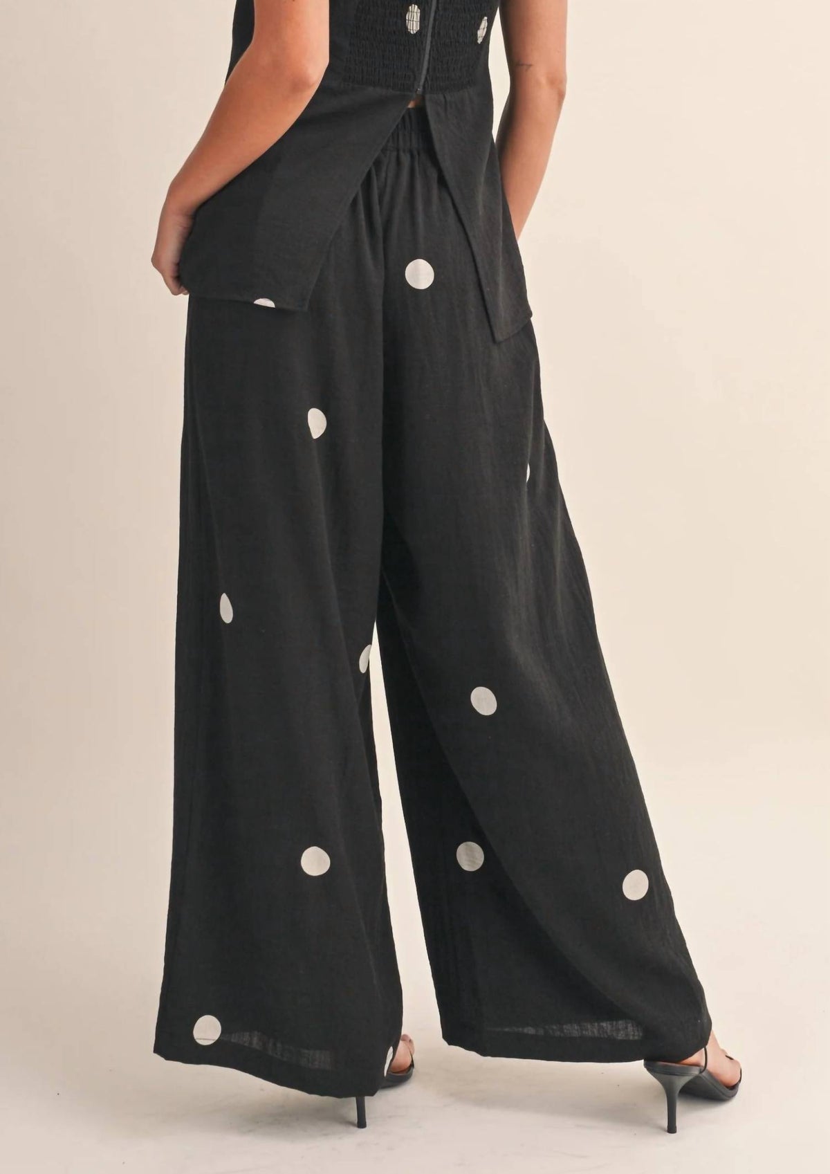 Klesis - Polka Dot Flowy Pants