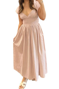Klesis - Sawyer Short Sleeve Midi Dress - clothing - dresses - midi