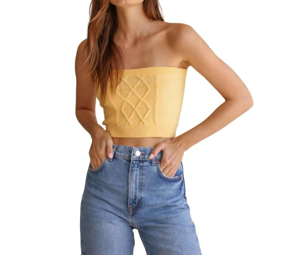 Knititude - LIV KNIT TUBE TOP