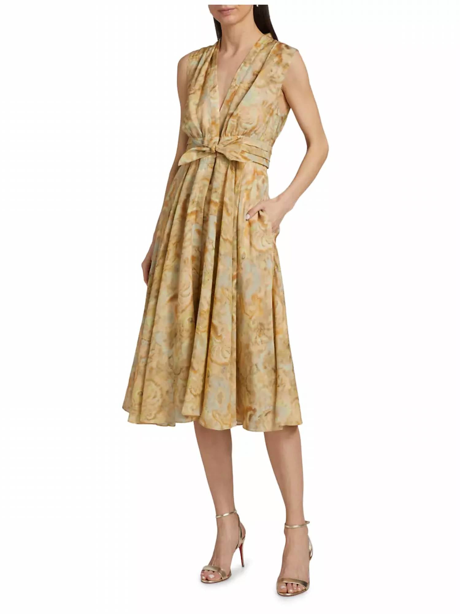 Kobi Halperin - Junia Paisley Midi Dress - clothing - dresses - midi