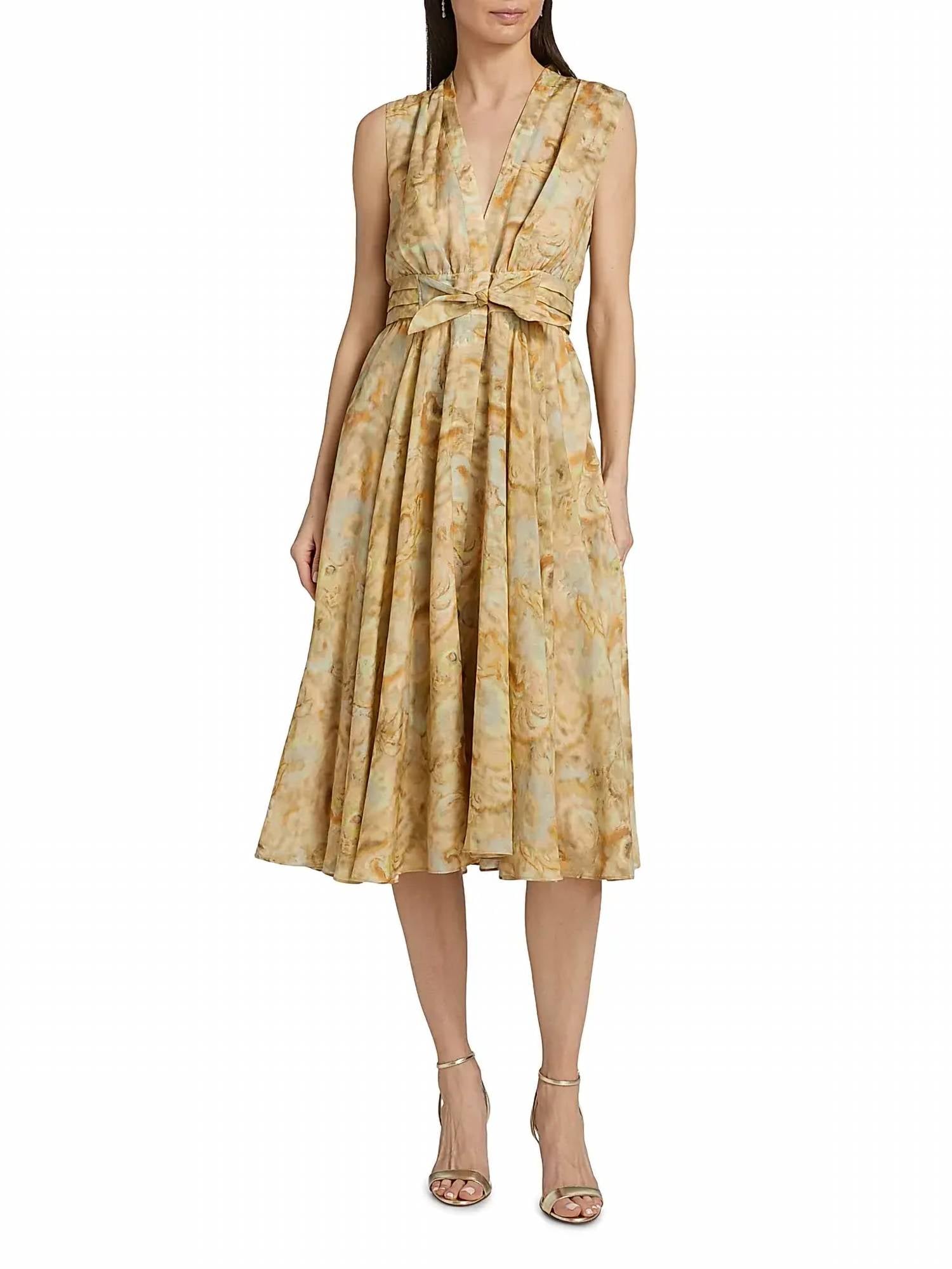 Kobi Halperin - Junia Paisley Midi Dress - clothing - dresses - midi