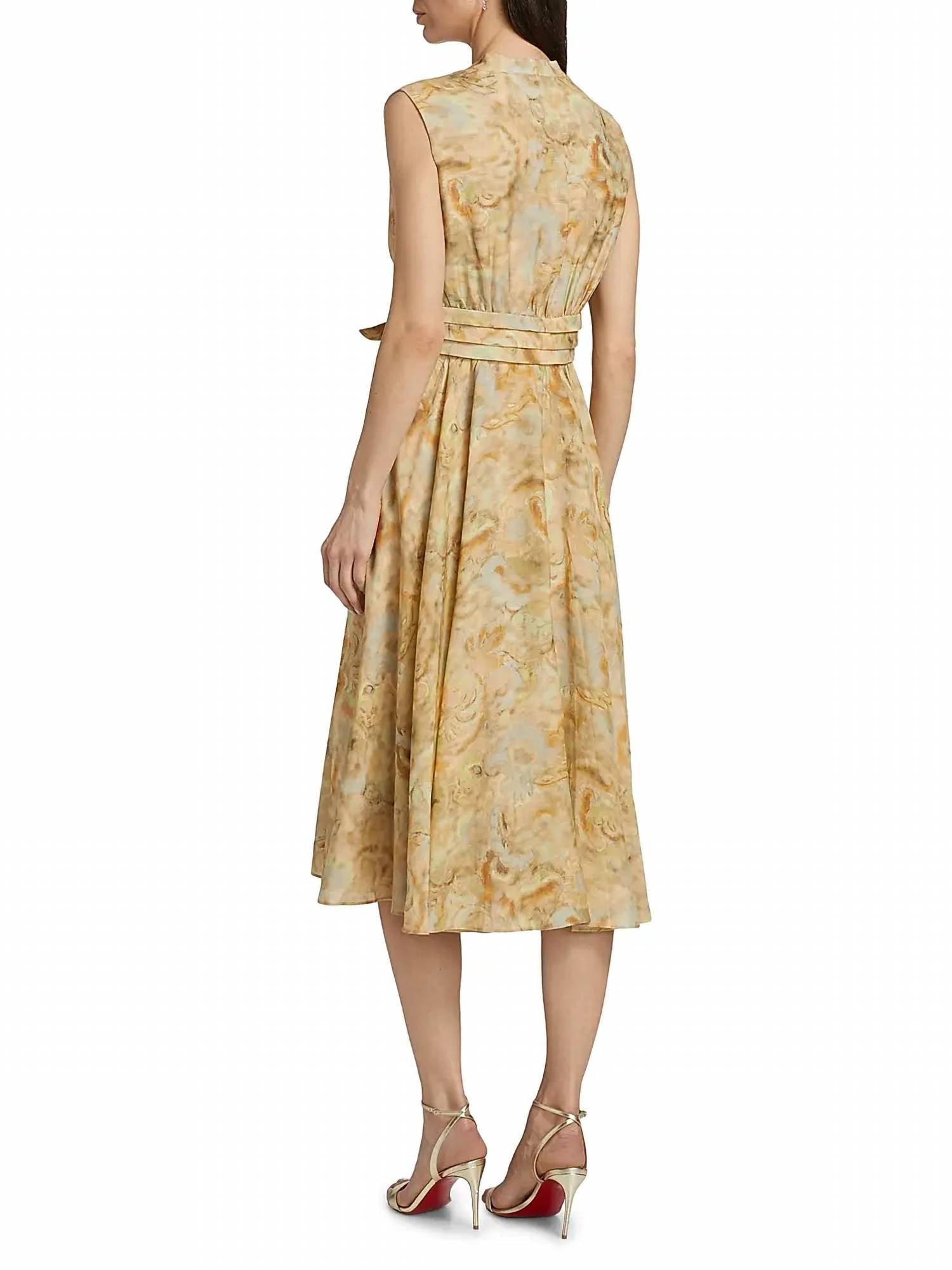 Kobi Halperin - Junia Paisley Midi Dress - clothing - dresses - midi