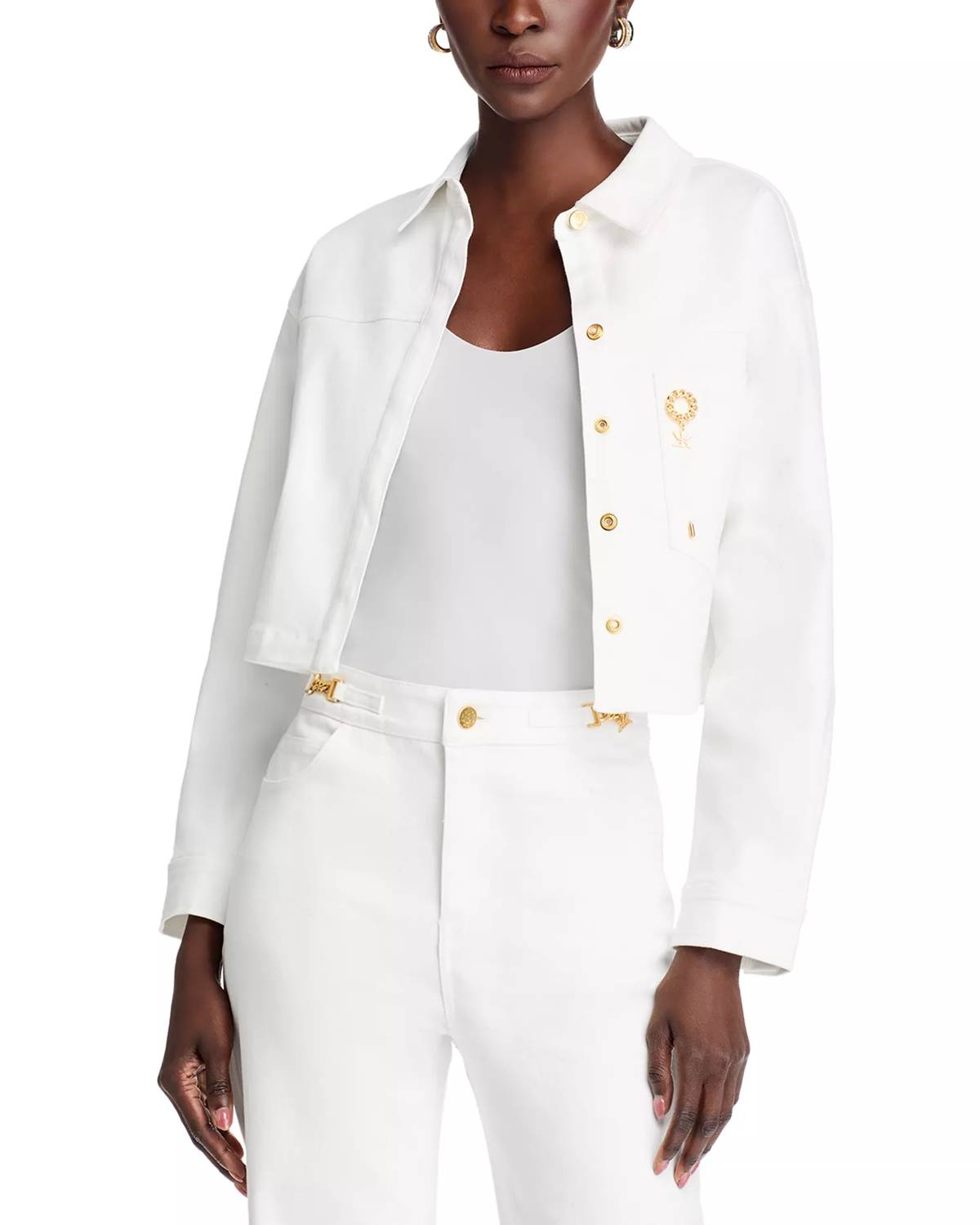 Kobi Halperin - Teagan Cropped Denim Jacket