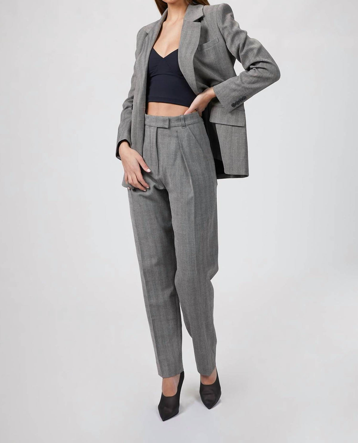 HERRINGBONE JACKET