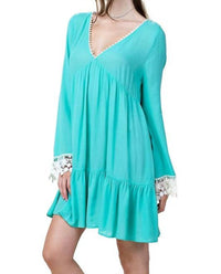 Kori - Bell Sleeve Lace Dress