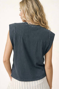 Kori - Star Pocket Tank Top