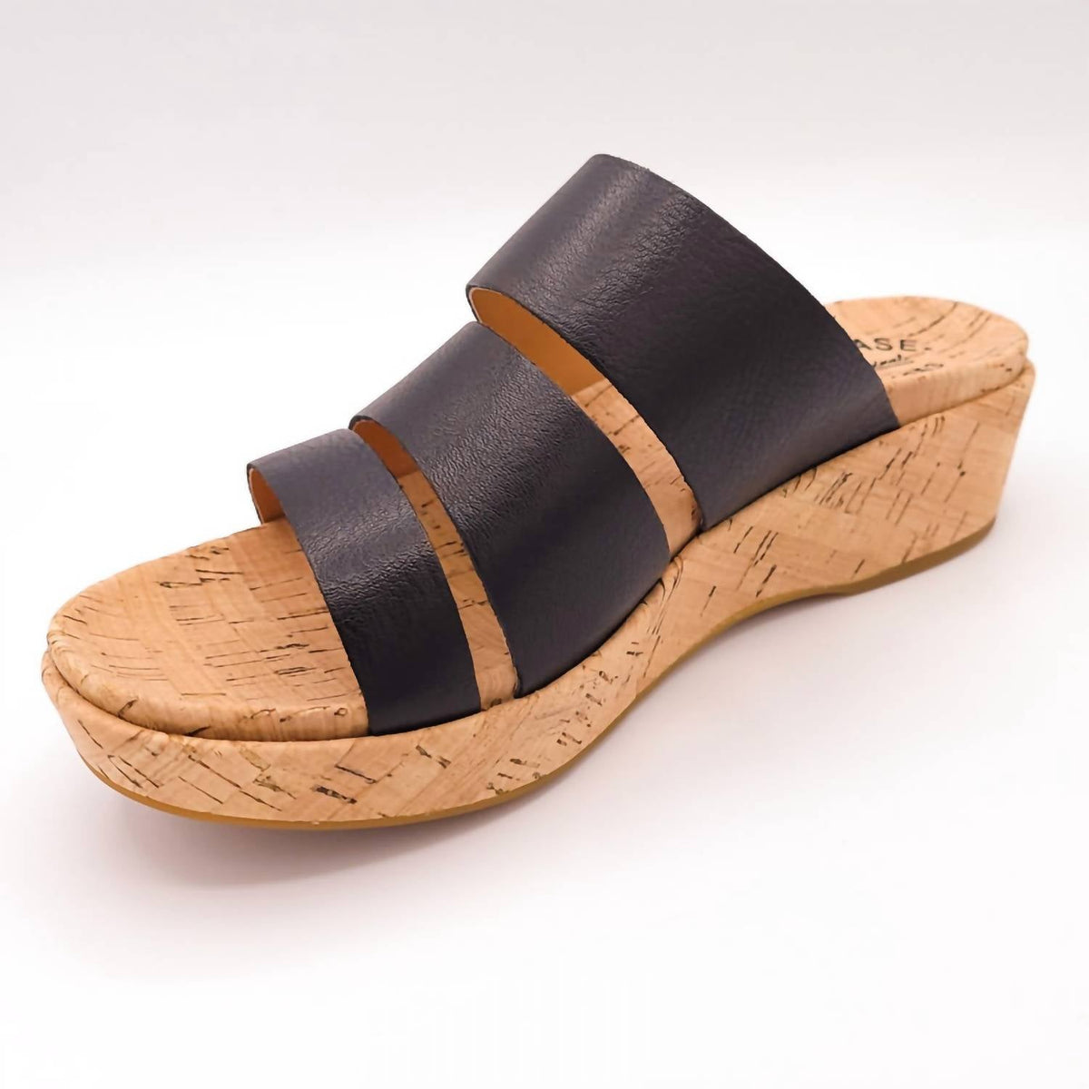 Kork - Ease - Menzie platform sandal - black - sandals - shoes