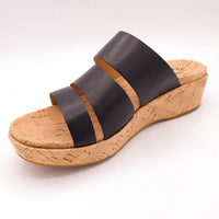 Kork - Ease - Menzie platform sandal - black - sandals - shoes