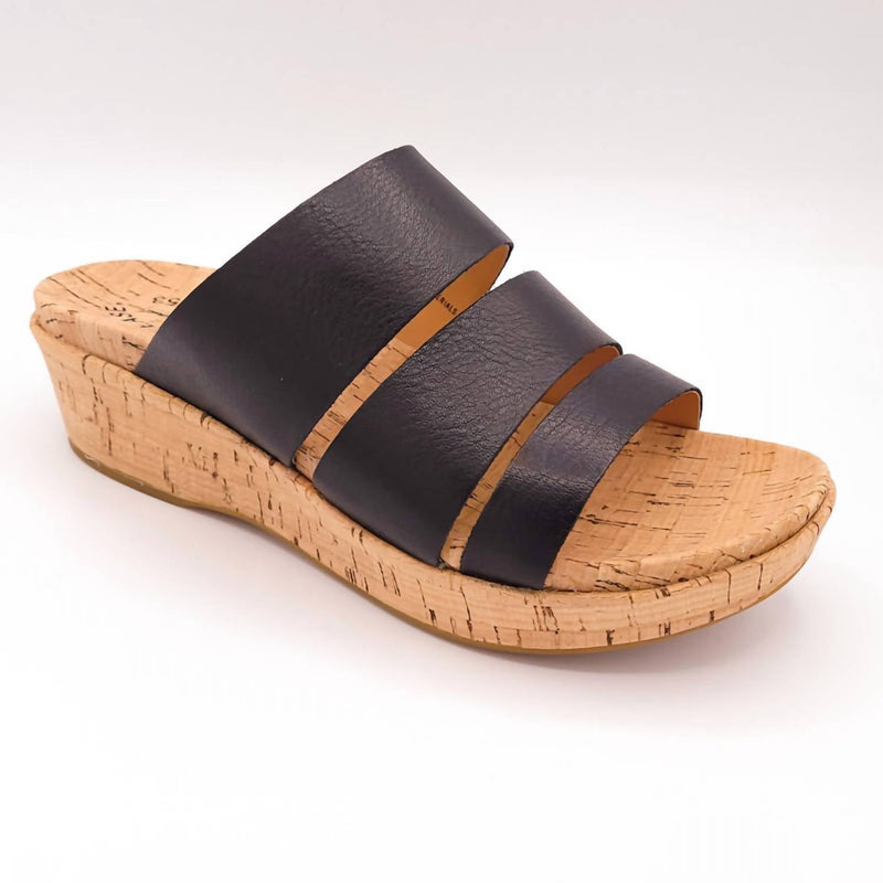 Kork - Ease - Menzie platform sandal - black - sandals - shoes