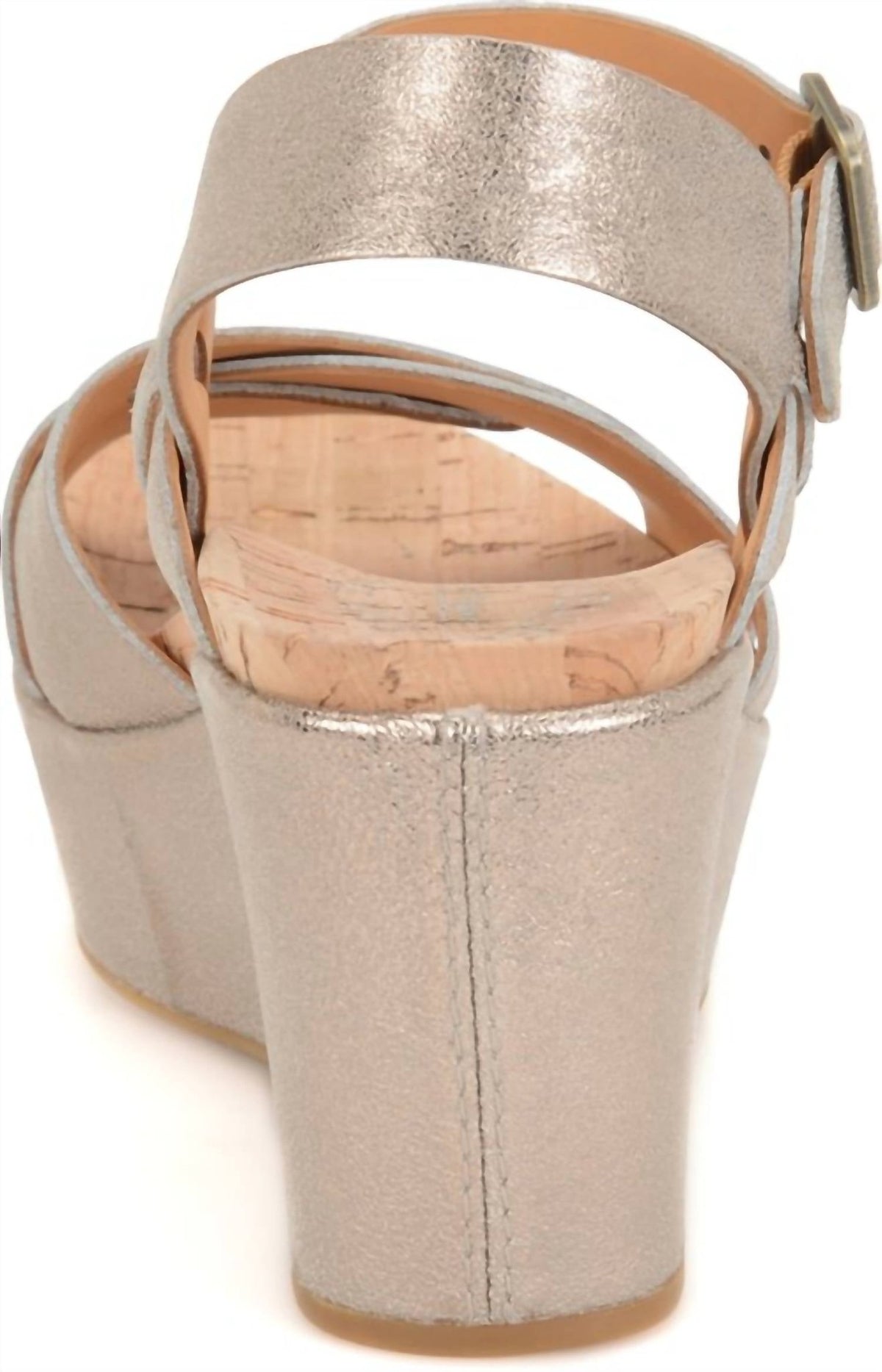 Kork - Ease - Women's Ava 2.0 Wedge Sandal - gold - leather - sandals