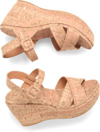 Kork - Ease - Women's Ava 2.0 Wedge Sandal - brown - sandals - shoes