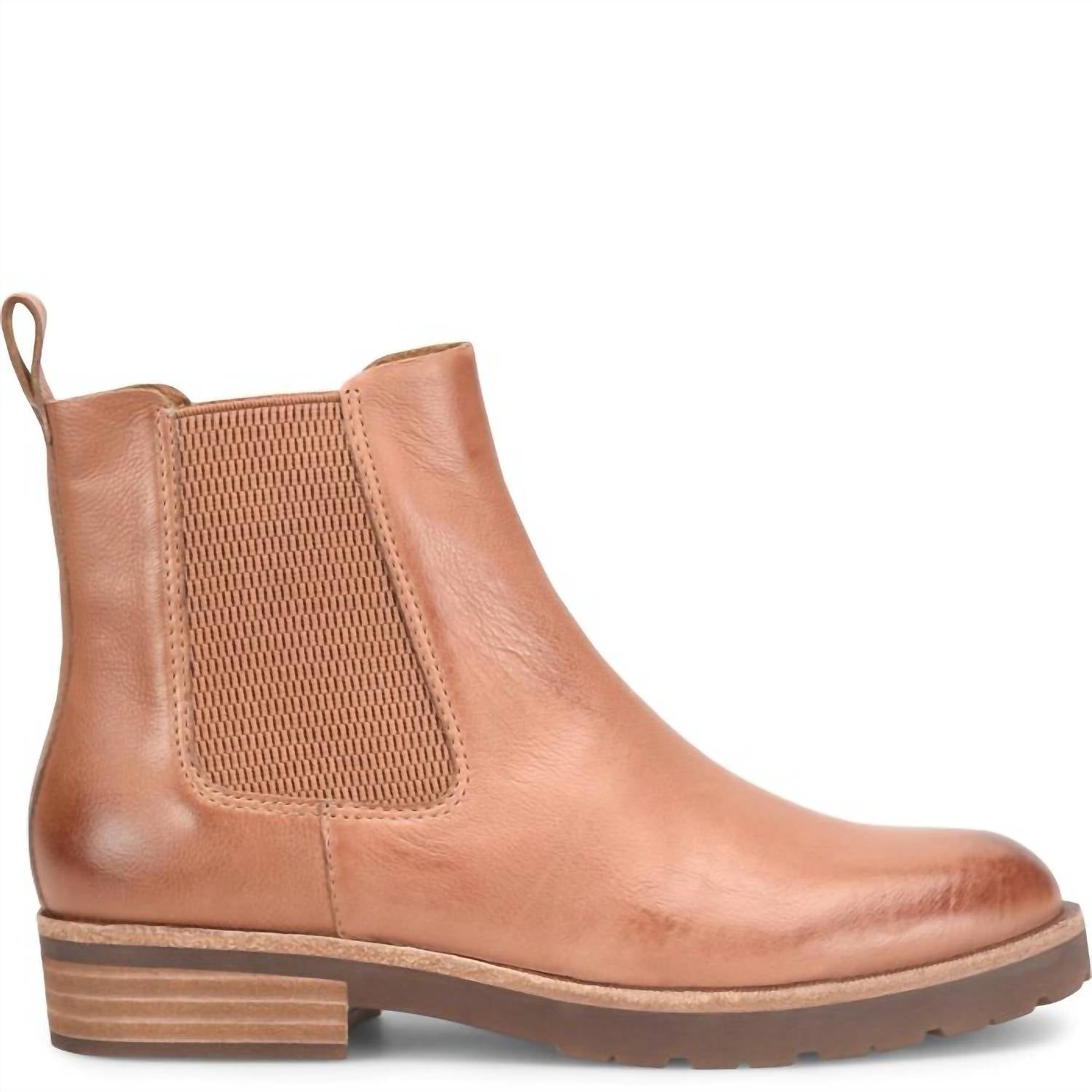 Kork - Ease - Women's Bristol Chelsea Boot - ankle - boots - booties - brown