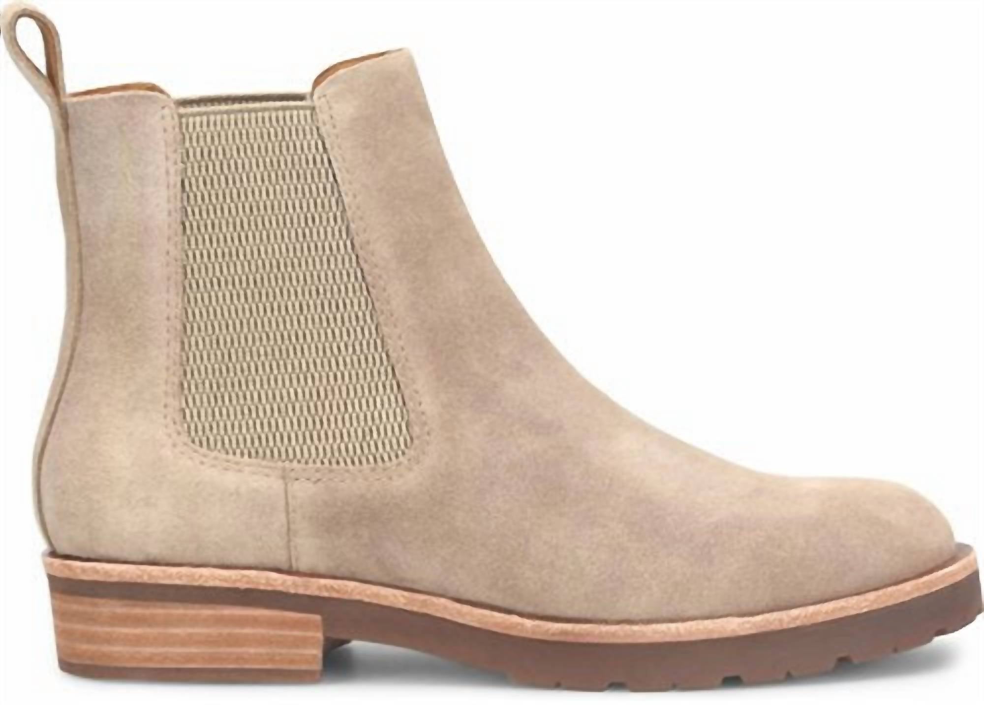 Kork - Ease - Women's Bristol Chelsea Boot - ankle - boots - booties - brown
