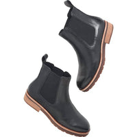 Kork - Ease - Women's Bristol Chelsea Boot - ankle - boots - black - booties