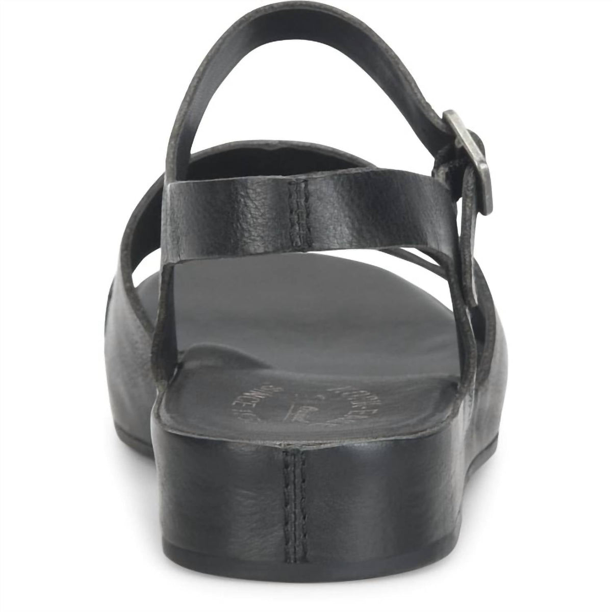 Kork - Ease - Women's Mona Sandal - black - leather - sandals