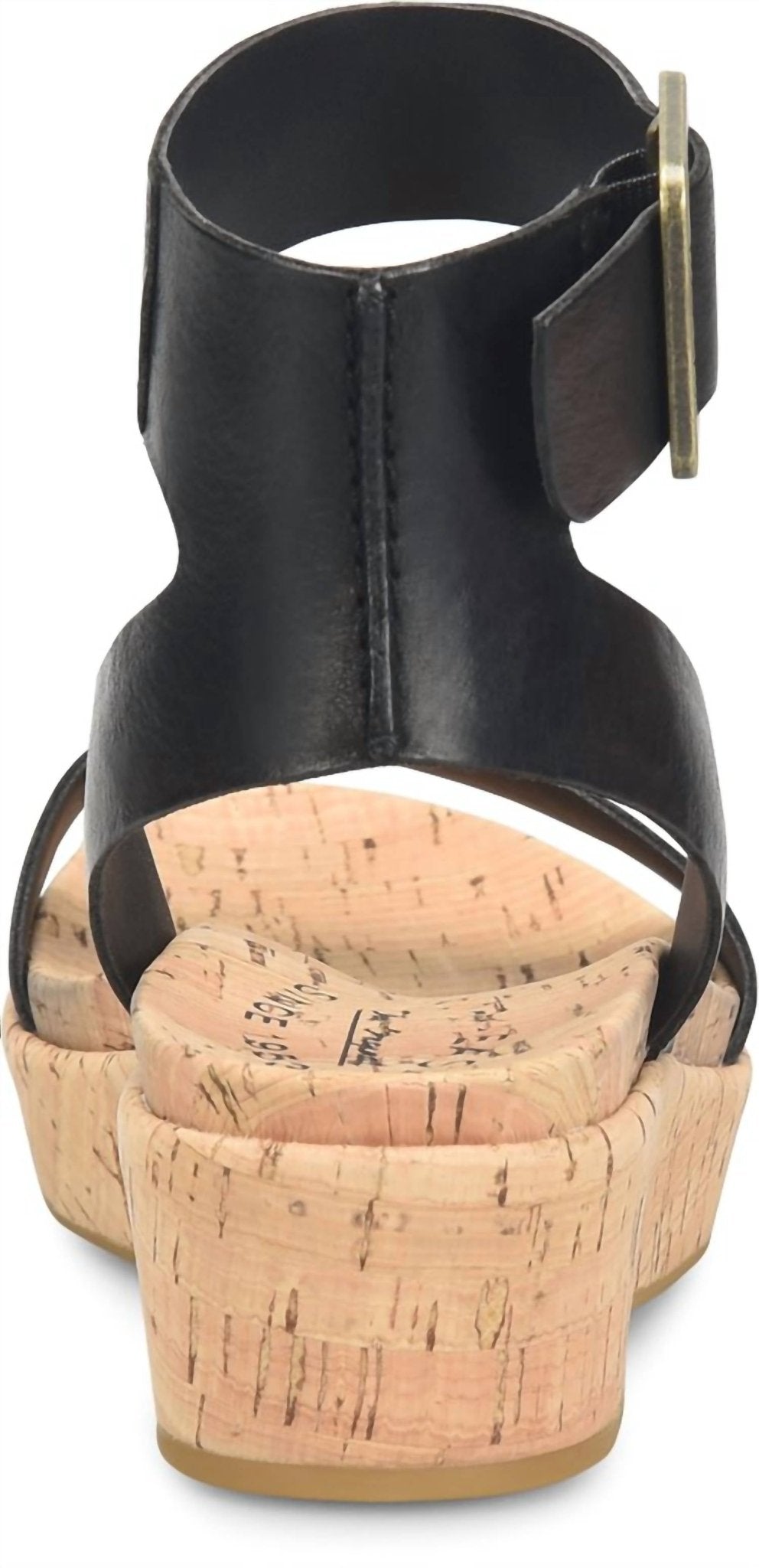 Kork - Ease - Women's Mullica Sandal - black - leather - sandals