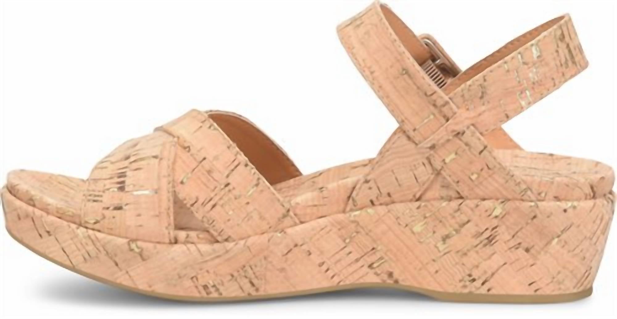 Kork - Ease - Women's Myrna 2.0 Sandal - brown - sandals - shoes