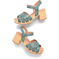 Kork - Ease - Women's Terra Sandal - blue - leather - sandals
