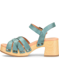 Kork - Ease - Women's Terra Sandal - blue - leather - sandals