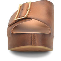 Kork - Ease - Women's York Platform Sandal - brown - sandals - shoes