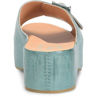Kork - Ease - Women's York Sandal - blue - sandals - shoes