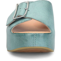 Kork - Ease - Women's York Sandal - blue - sandals - shoes