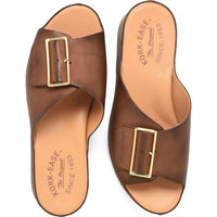 Kork - Ease - Women's York Sandal - brown - leather - sandals
