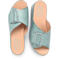 Kork - Ease - Women's York Sandal - blue - sandals - shoes
