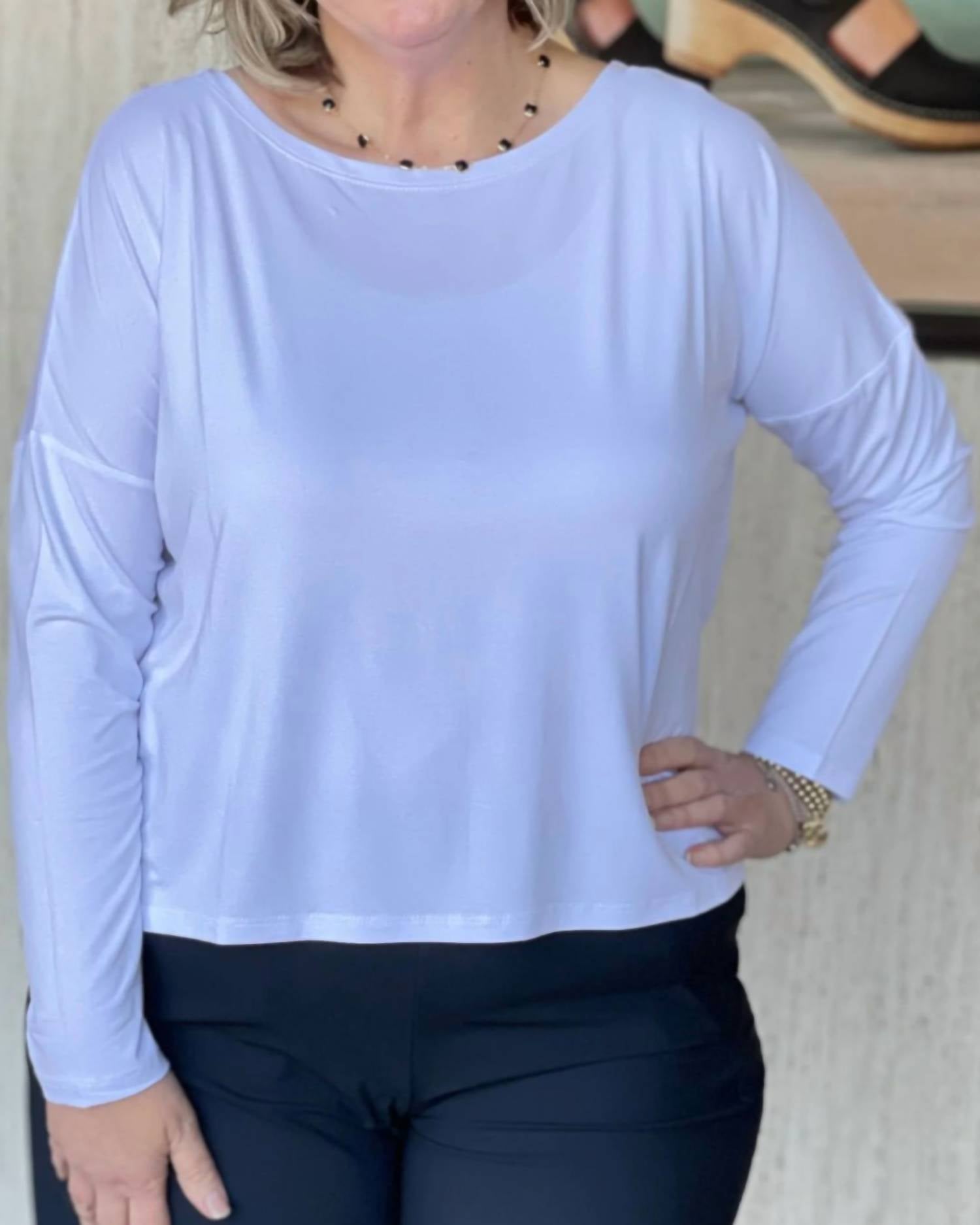 Kozan - Dasha Long Sleeve Top - clothing - lyocell - shirts