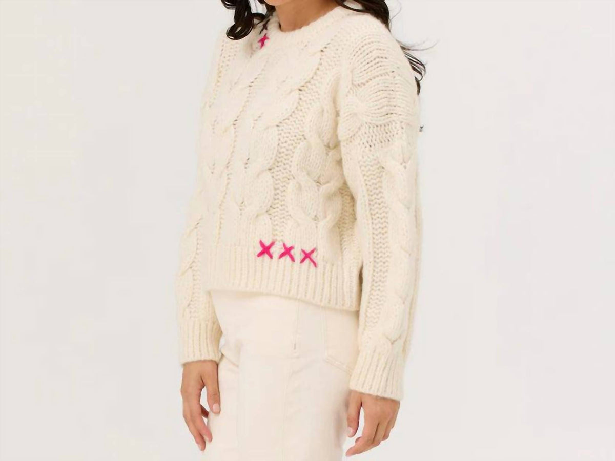 Krimson Klover - Frea Cable Sweater