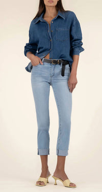 Kut From The Kloth - Amy Crop Straight Leg Jeans