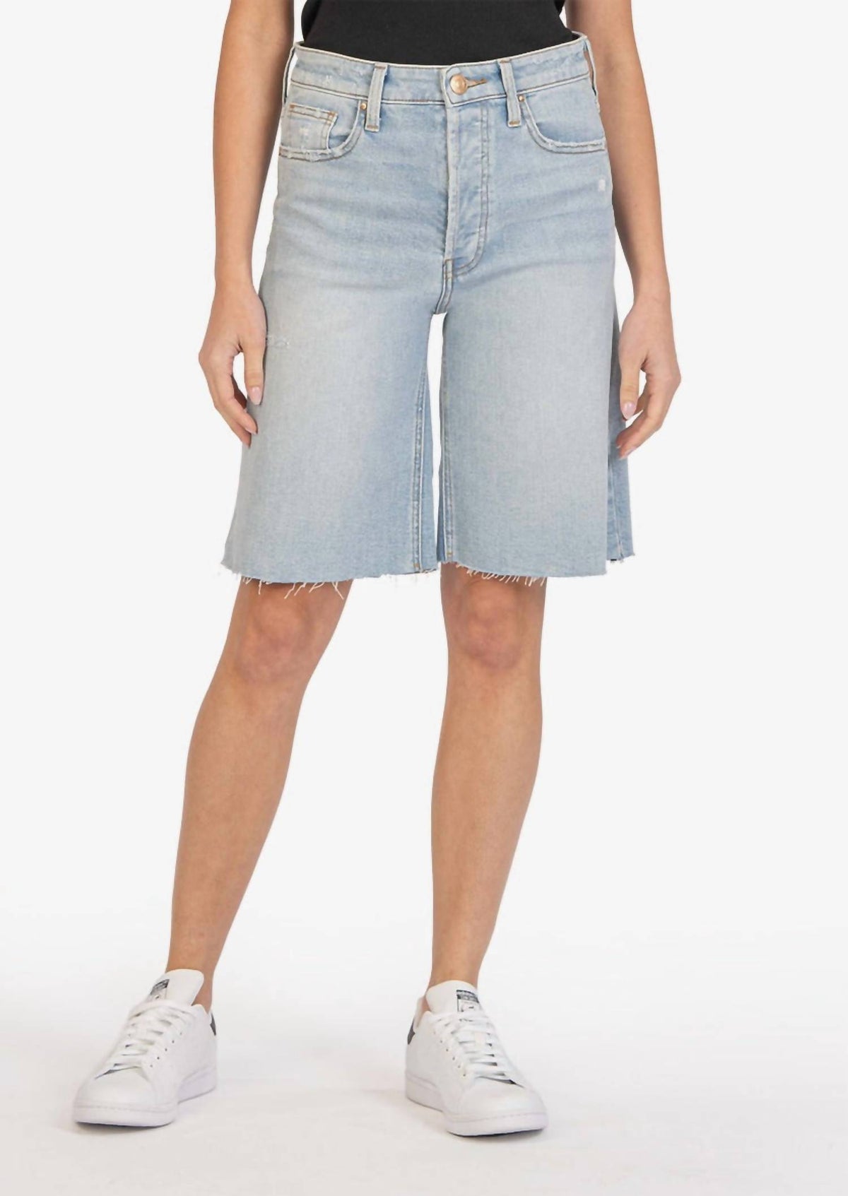 Kut From The Kloth - Hailey High Rise Bermuda Short