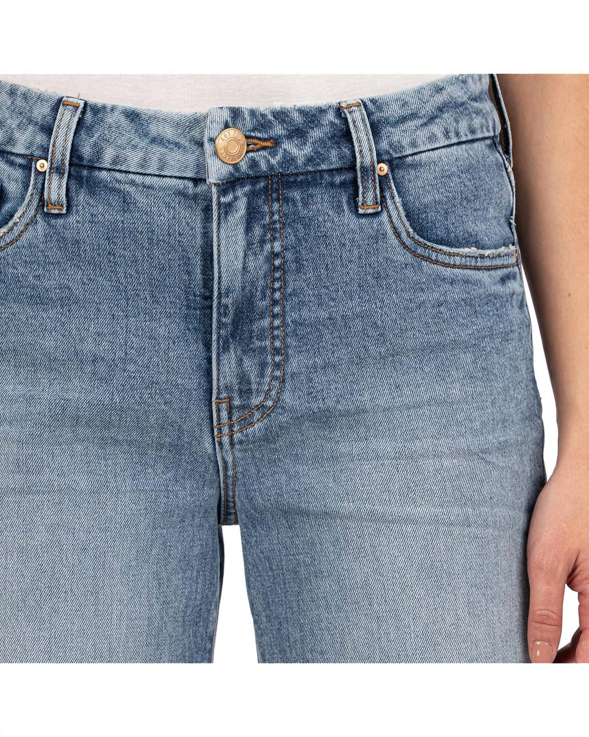 Kut From The Kloth - High Rise Wide Leg Jeans
