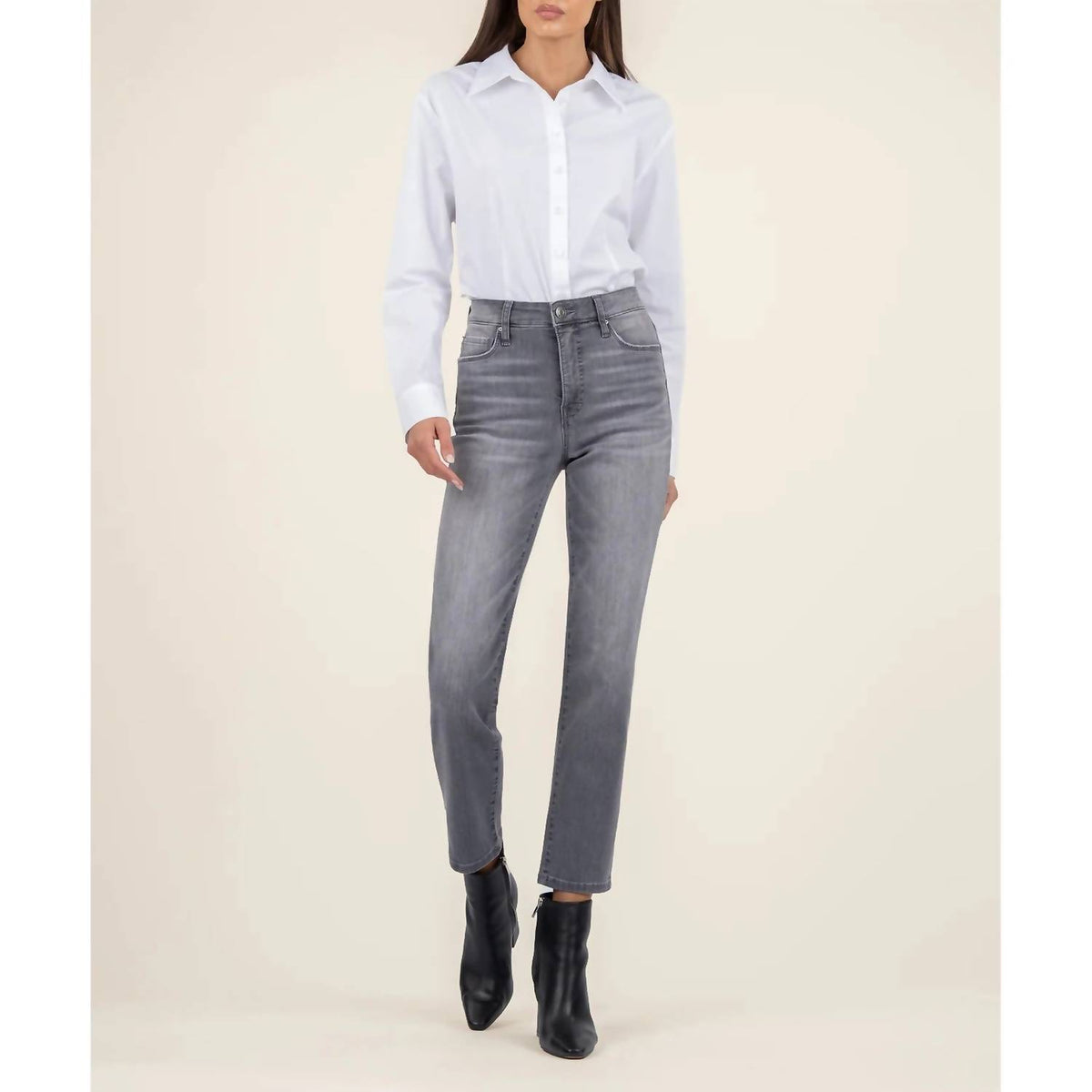 Kut From The Kloth - Reese High Rise Ankle Straight Jean
